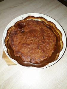 Hotcakes Menu - Holiday Hot Cake (Nigella Lawson's Recipe), Hotcake with Muscovado Sugar and Vanilla Ice Cream.